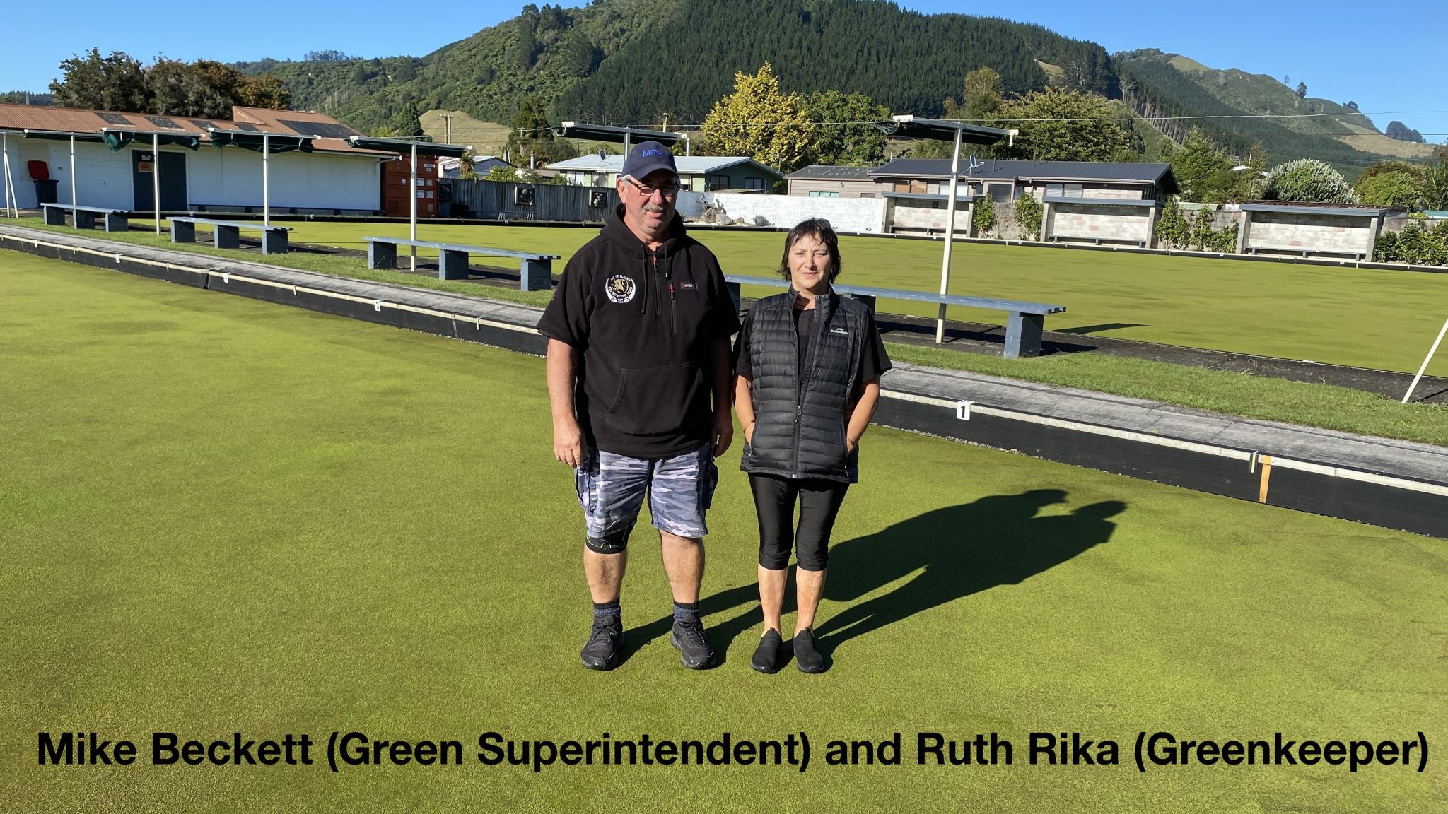 Ruth Rika : New Zealand’s only woman greenkeeper? - Bowls New Zealand ...