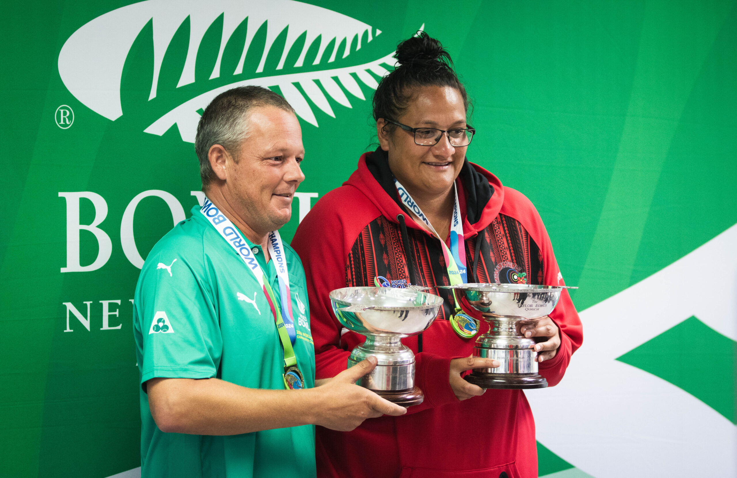 Featured image for “Champions brave conditions to claim World Bowls titles in Auckland”