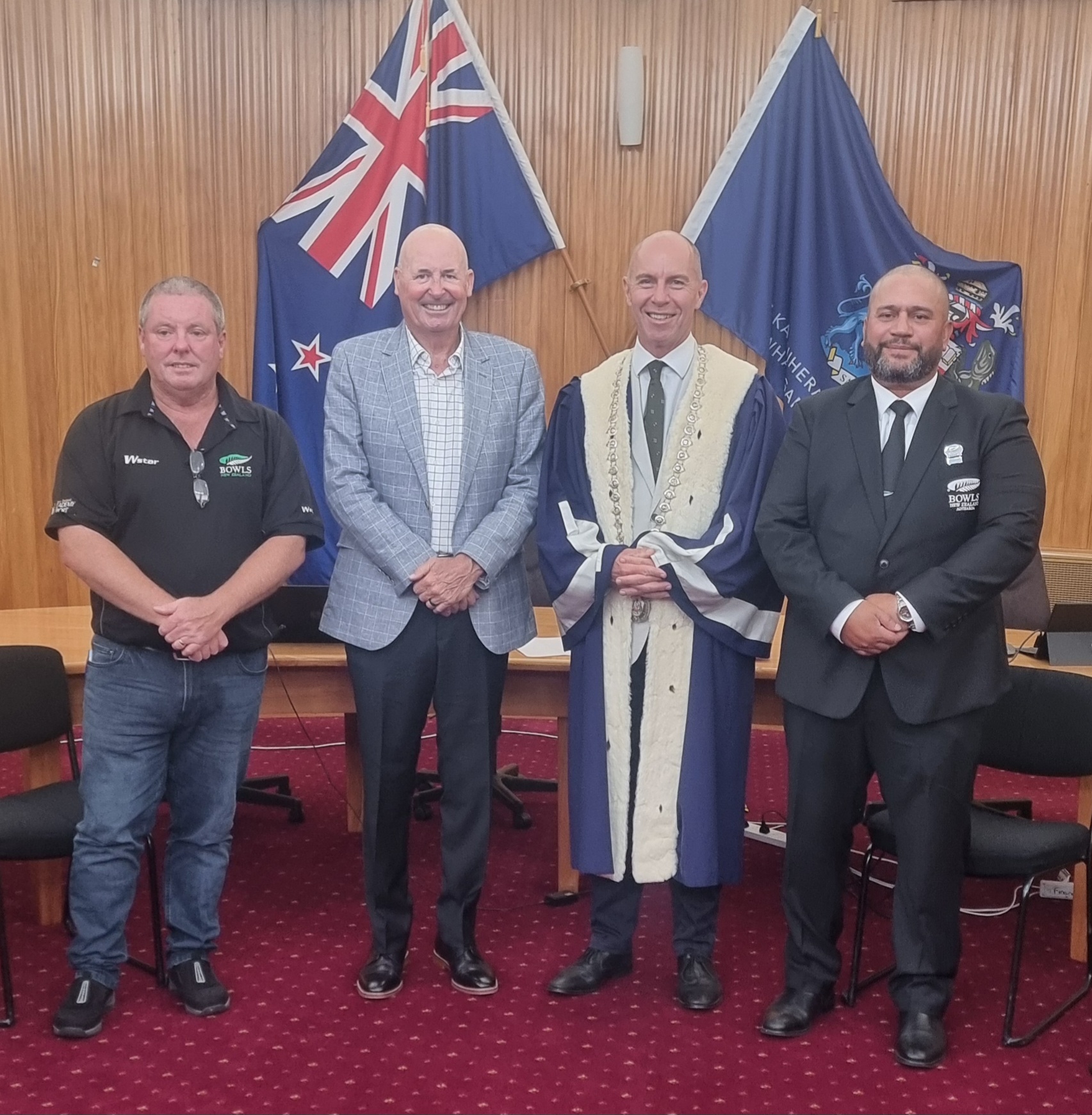 Featured image for “Peter Belliss Hall of Fame Induction Acknowledged By Whanganui District Council Mayor”