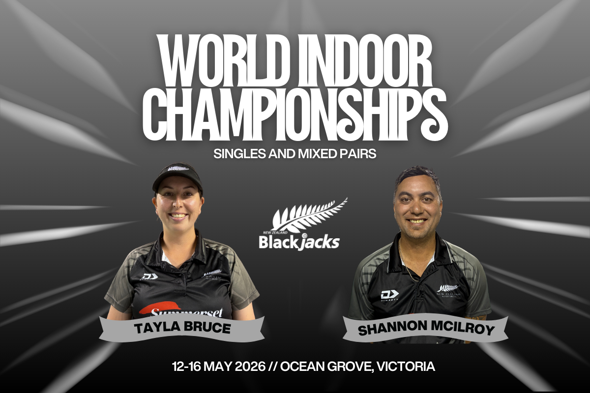 Featured Image for “Tayla Bruce and Shannon Mcilroy Selected to Represent New Zealand at World Bowls Indoor Championship”